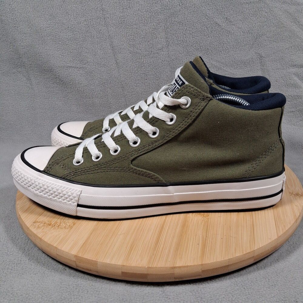 Converse Men's CTAS Size 9.5 Malden Street Green Mid Top Shoes Sneakers - Picture 6 of 15